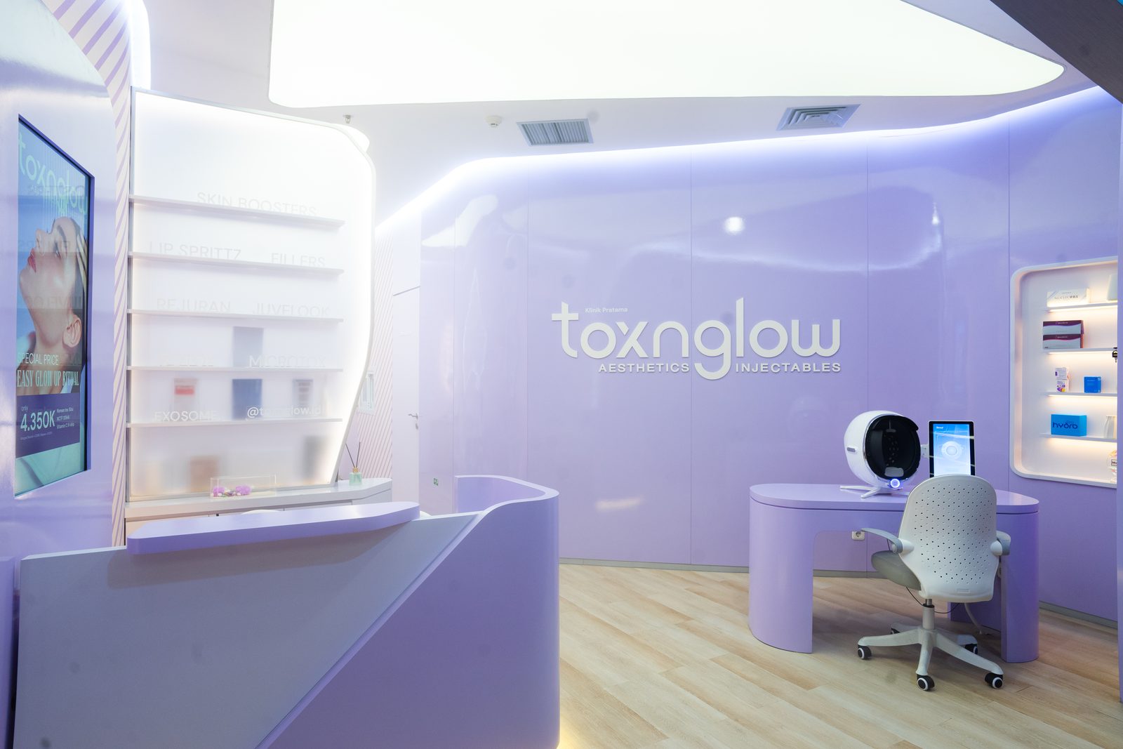 Toxnglow treatment room